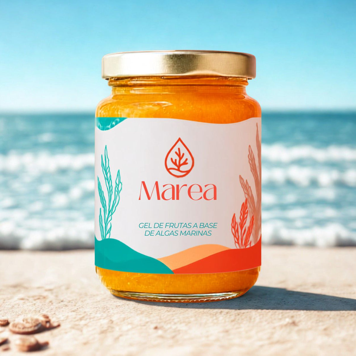 Gel de Fruta a base de Algas marinas