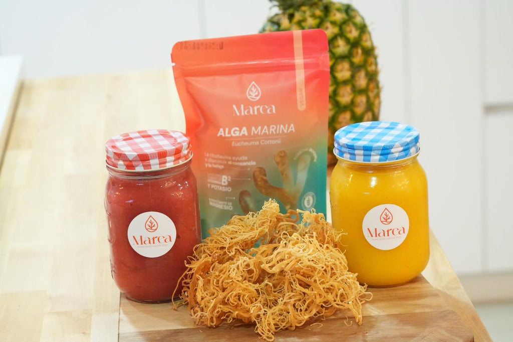 ✨ GEL DE ALGAS MARINAS CON FRUTAS TROPICALES